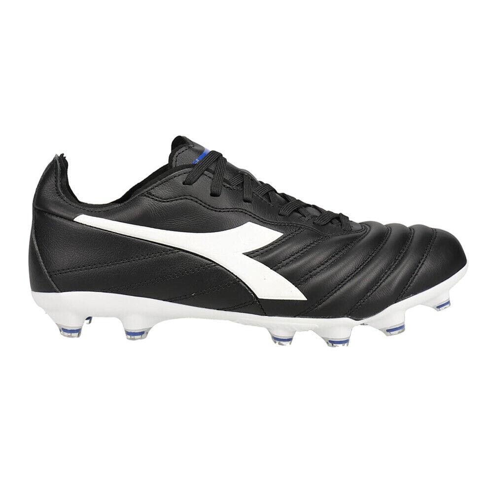 Diadora Brasil Elite 2 Lt Lp12 Soccer Cleats Mens Black Sneakers Athletic Shoes