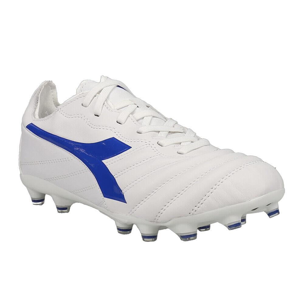 Diadora Brasil Elite 2 Lt Lp12 Soccer Cleats Mens White Sneakers Athletic Shoes