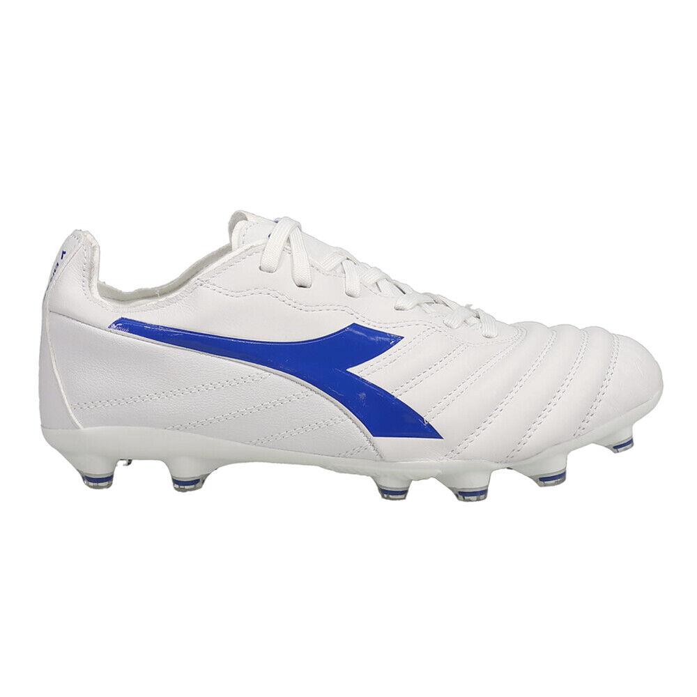 Diadora Brasil Elite 2 Lt Lp12 Soccer Cleats Mens White Sneakers Athletic Shoes