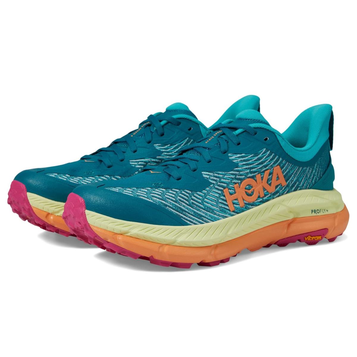 Man`s Sneakers Athletic Shoes Hoka Mafate Speed 4 Deep Lake/Ceramic