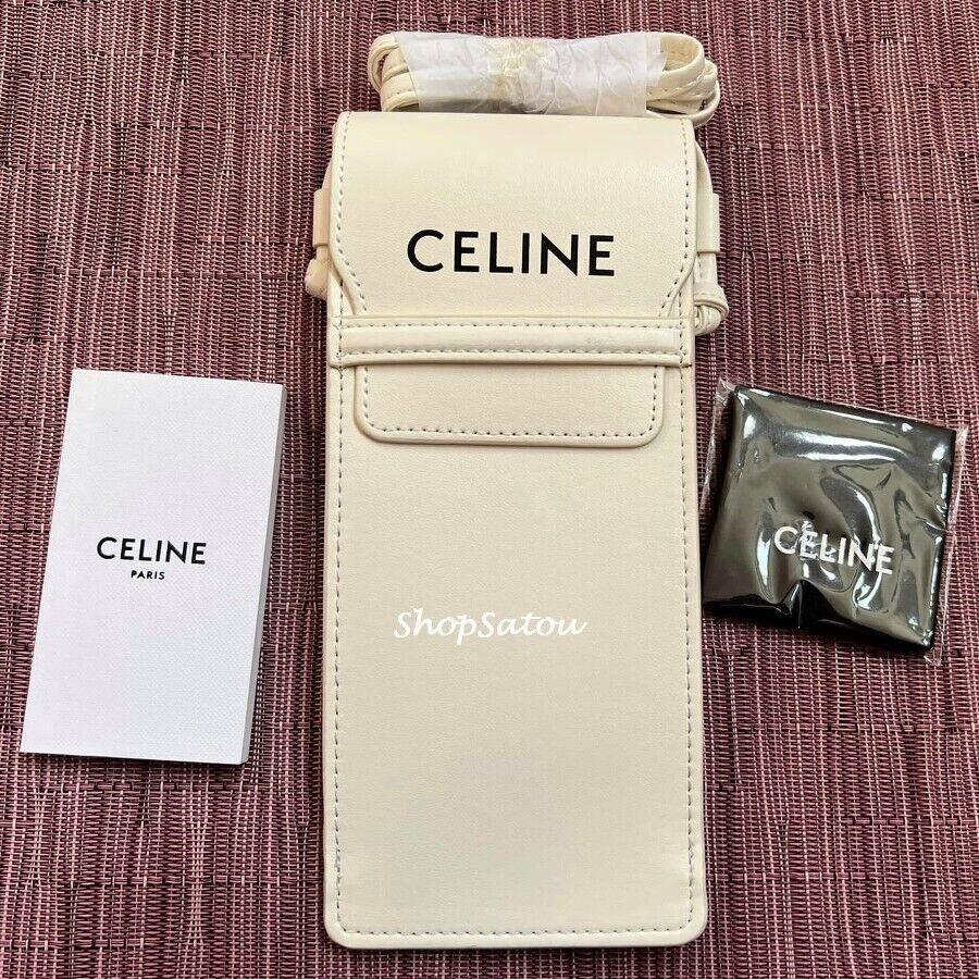 Celine Sunglass Case Sunglasses Case Eyeglass Case Crossbody White