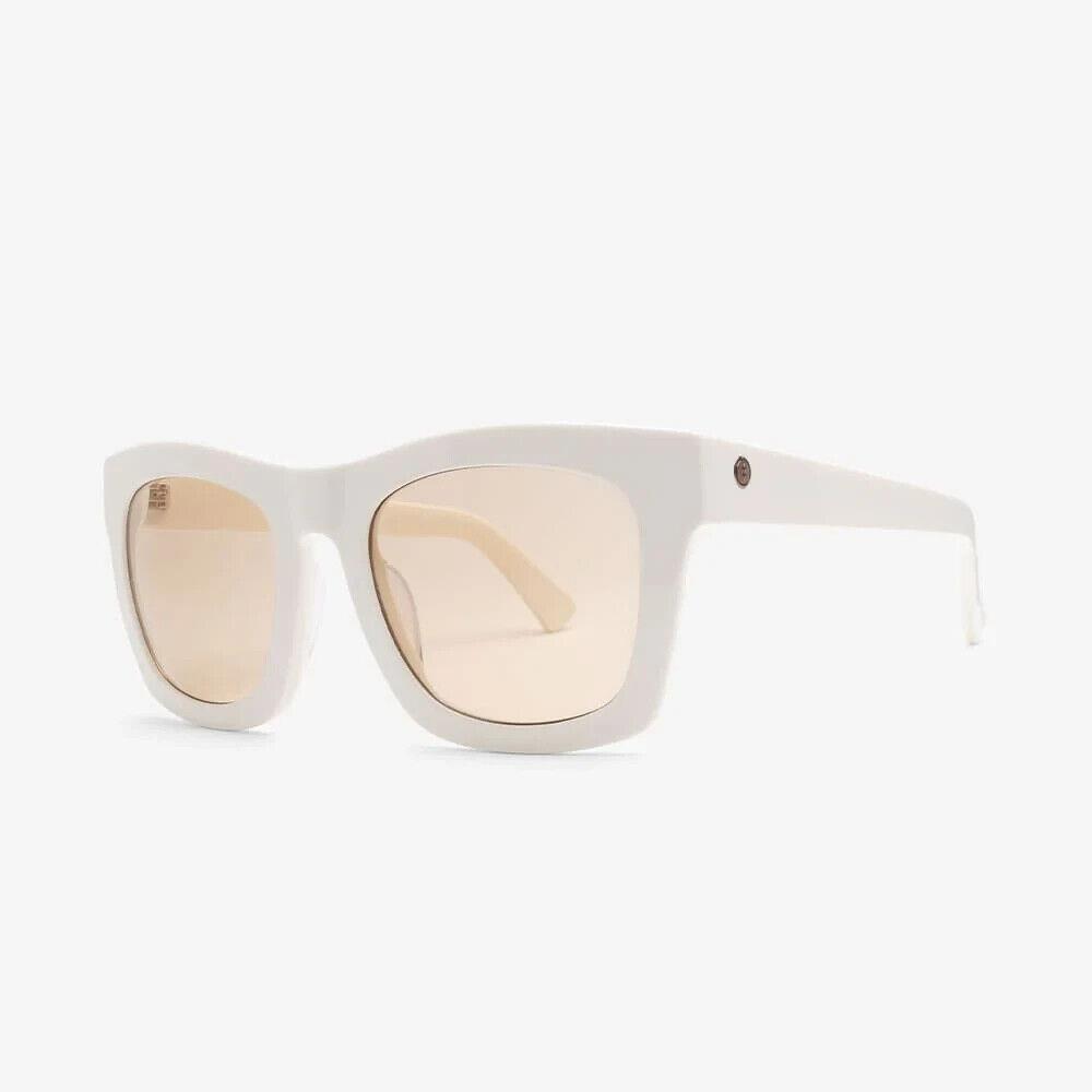 Electric Visual Crasher 53 Ivory/amber Sunglasses EE14072919