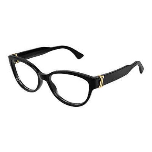 Cartier CT0450o-001 Black Black Eyeglasses
