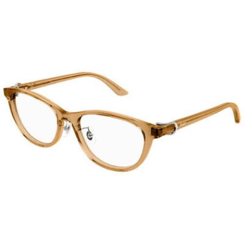 Cartier CT0456oJ-003 Brown Brown Eyeglasses