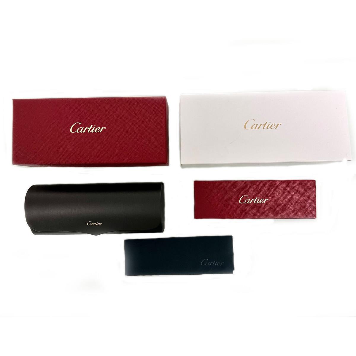 Cartier CT0456oJ-002 Burgundy Burgundy Eyeglasses