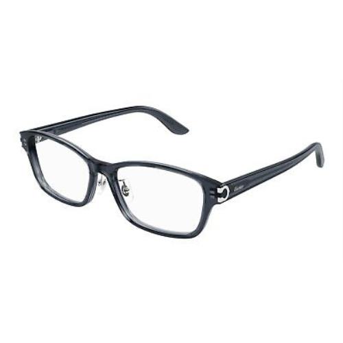 Cartier CT0457oJ-002 Grey Grey Eyeglasses