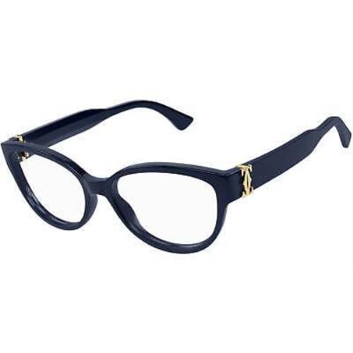 Cartier CT0450o-003 Blue Blue Eyeglasses
