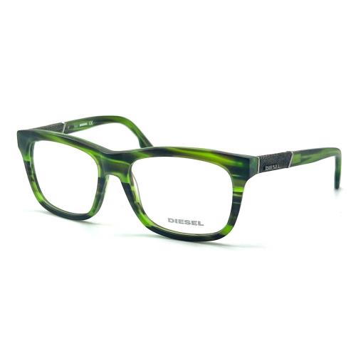Diesel DL5077 095 Light Green Eyeglasses 54-16 145