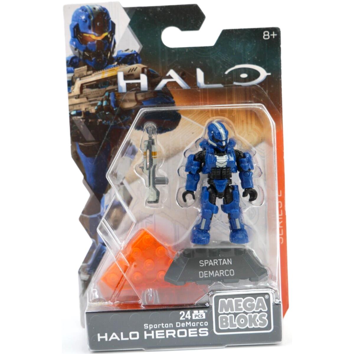 Halo Heroes Spartan Demarco 2015 Series 2 Mini Figure Mega Bloks / Mega Construx