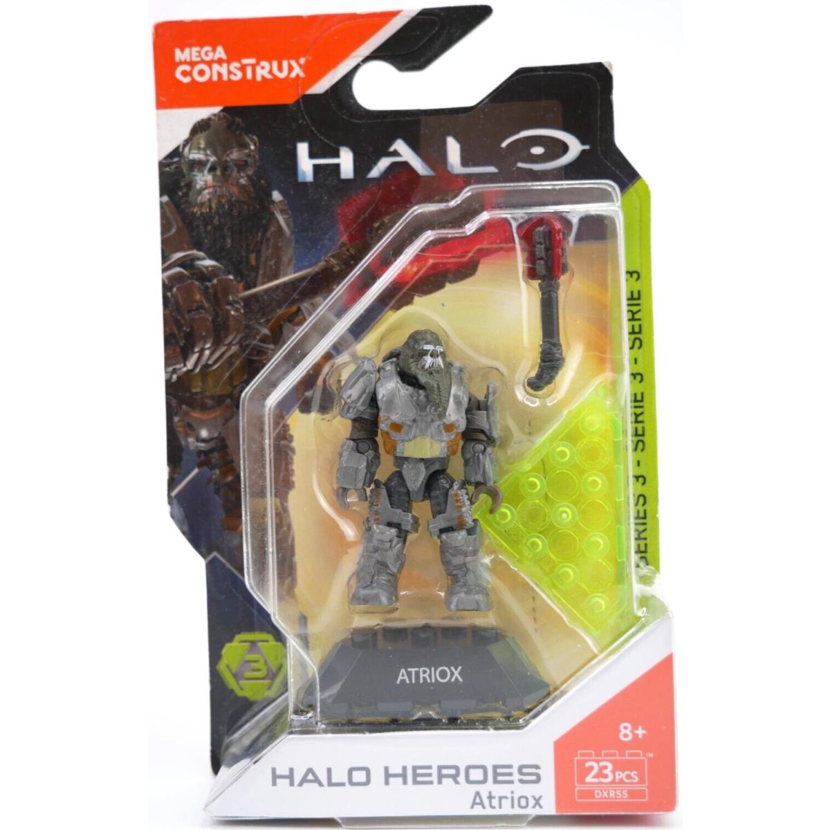 Halo Heroes Atriox 2016 Series 3 Poseable Mini Figure Mega Bloks / Mega Construx