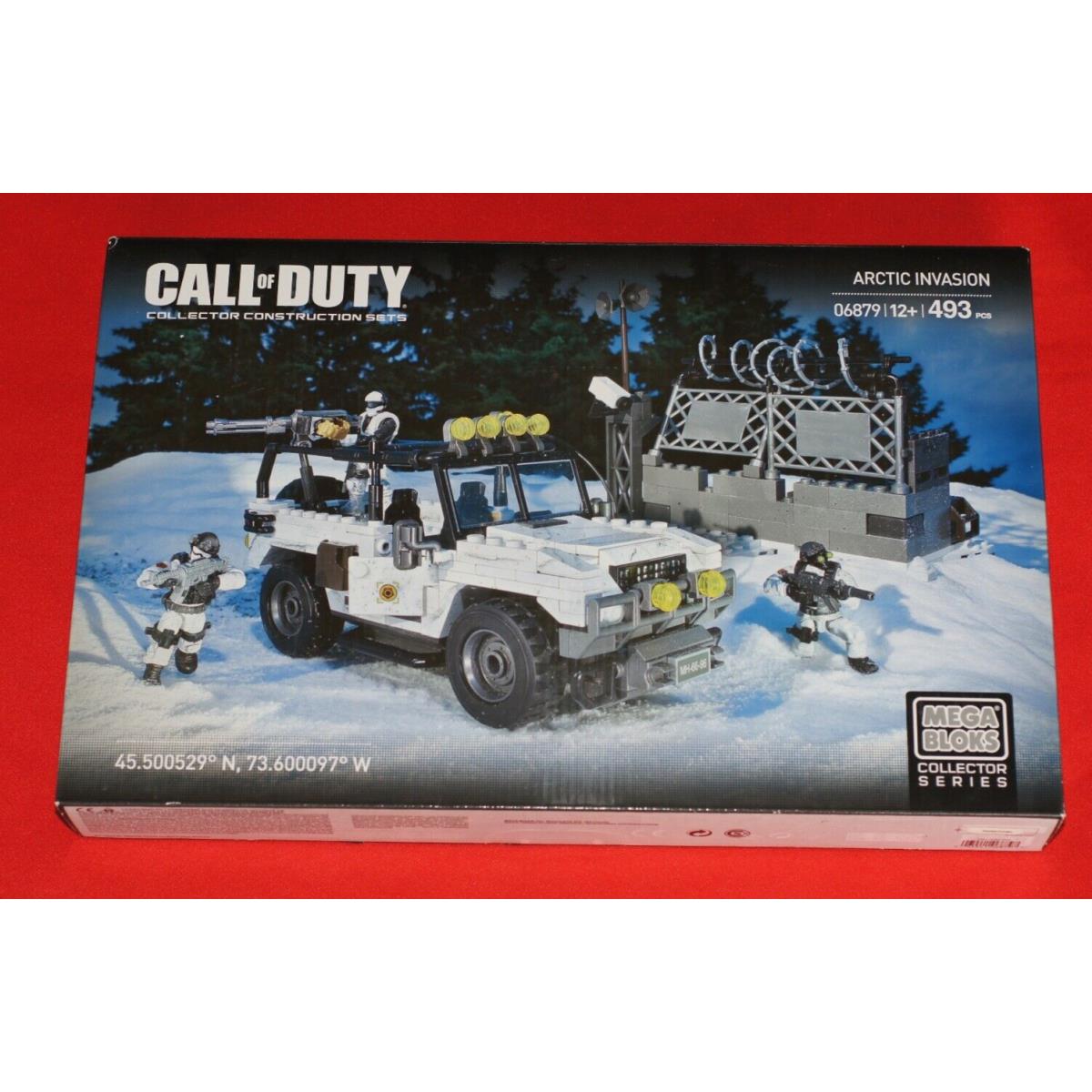 Mega Bloks Call of Duty Arctic Invasion Construction Set 493pc