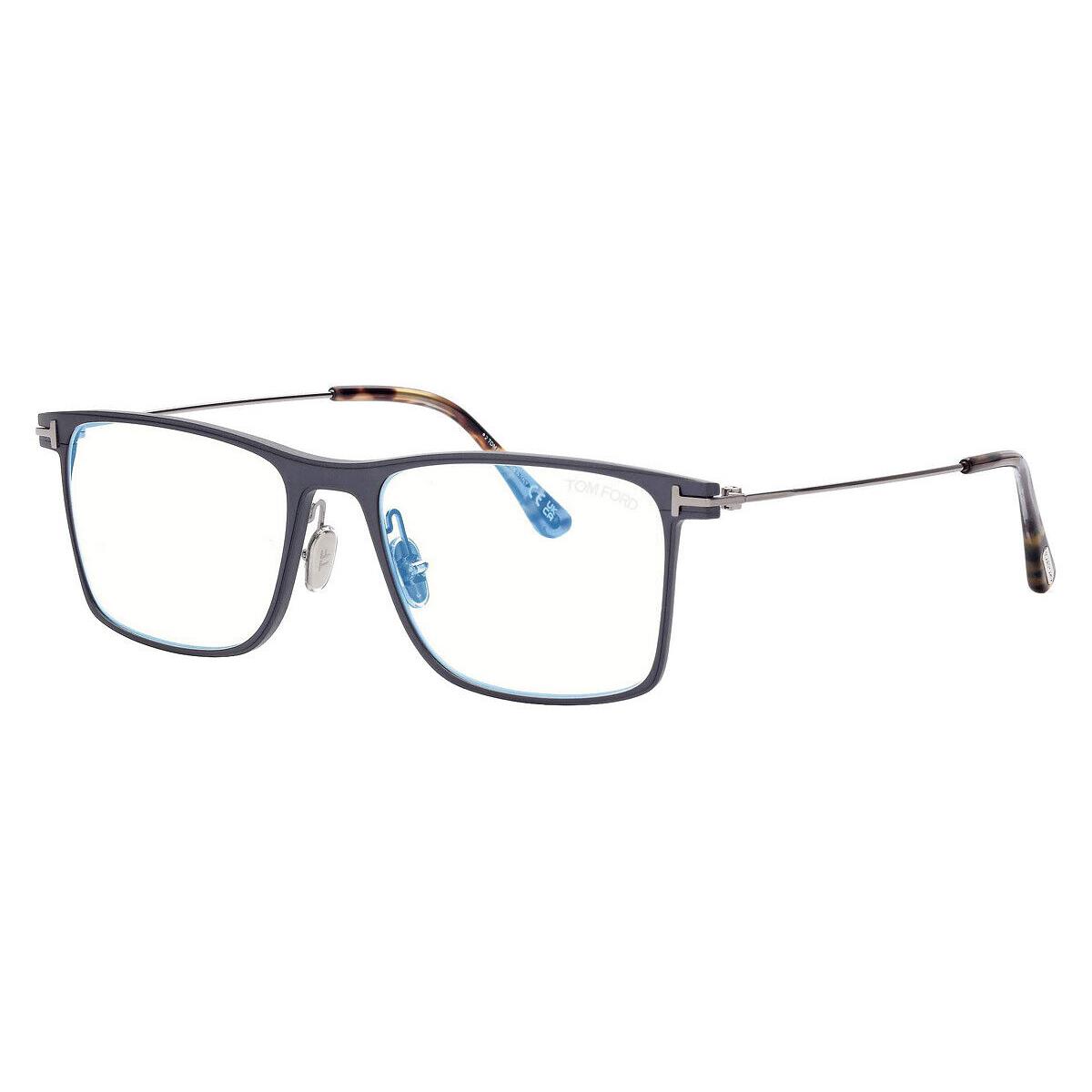 Tom Ford FT5865-B Eyeglasses Men Square 55mm