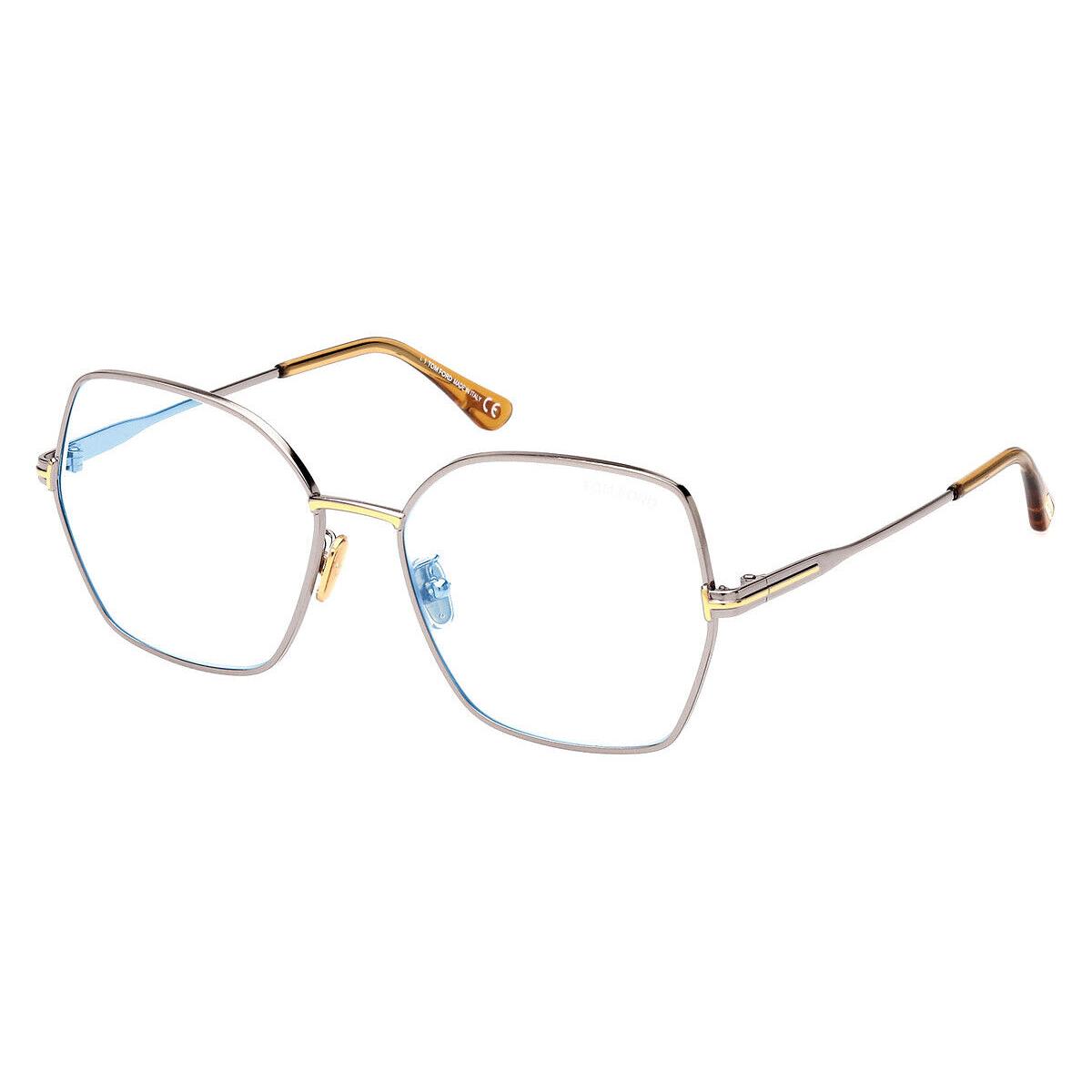 Tom Ford FT5876-B Eyeglasses Women Butterfly 56mm