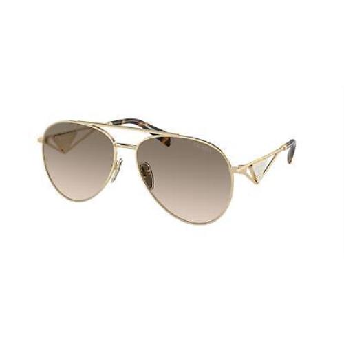Prada 73ZS Sunglasses ZVN3D0 Gold