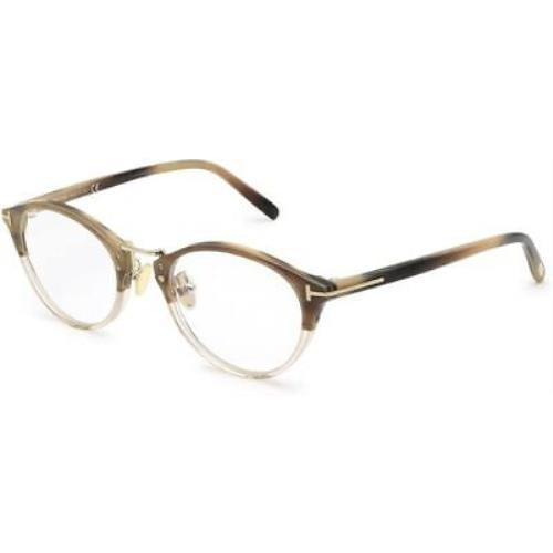 Tom Ford FT5728-D-B 055 Eyeglasses Colored Havana Frame 51 Mm