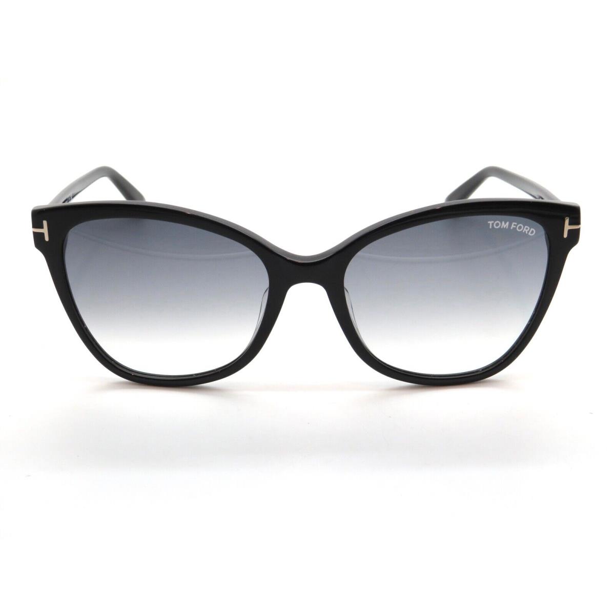 Tom Ford Ani FT 0844-F/S 01B Black/grey Gradient Sunglasses