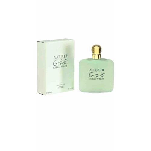 Acqua Di Gio by Giorgio Armani 3.4 oz Edt 100 Ml Perfume For Women