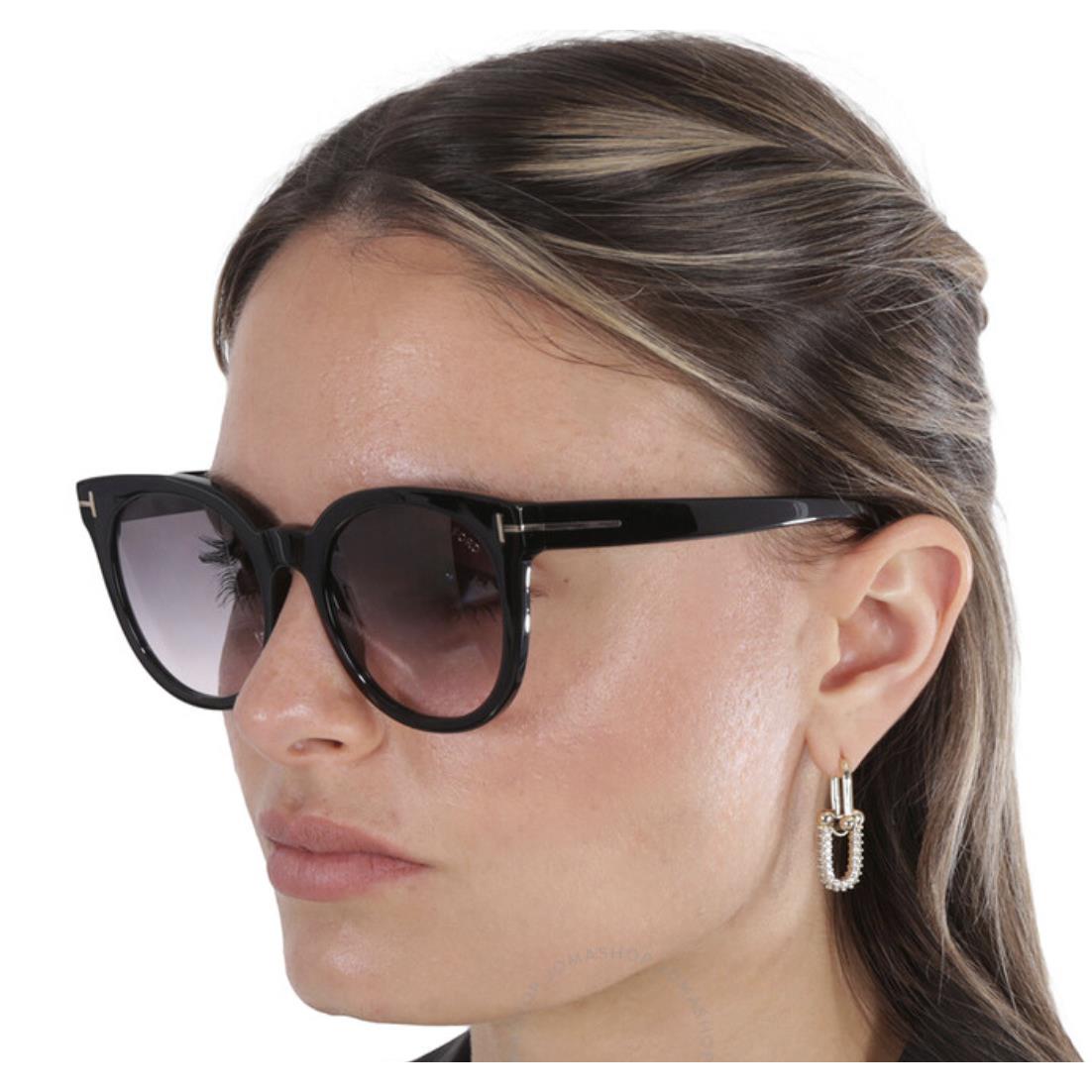 Tom Ford FT1109-01B-53 Shiny Black Sunglasses