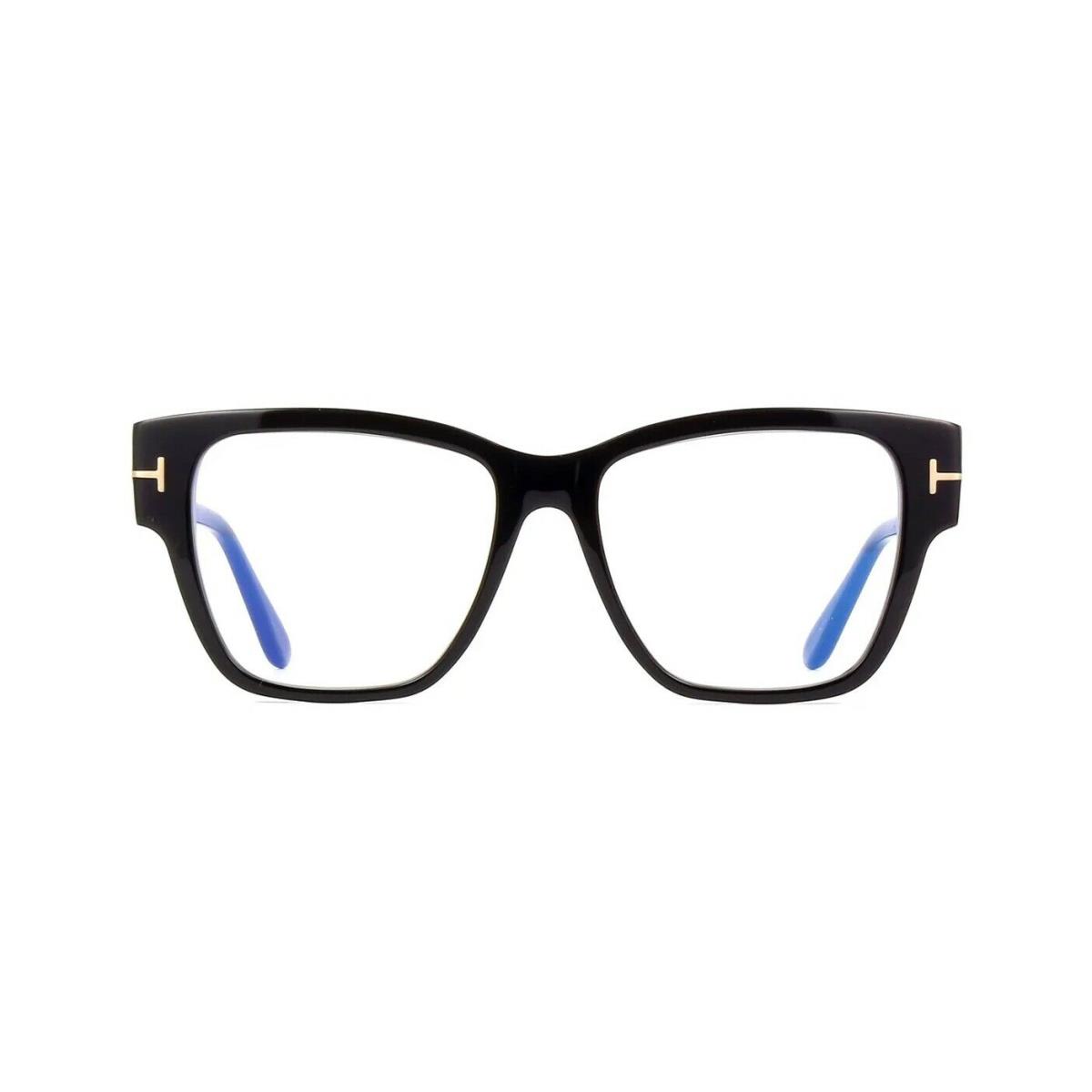 Tom Ford FT 5745-B Blue Block Shiny Black 001 Eyeglasses