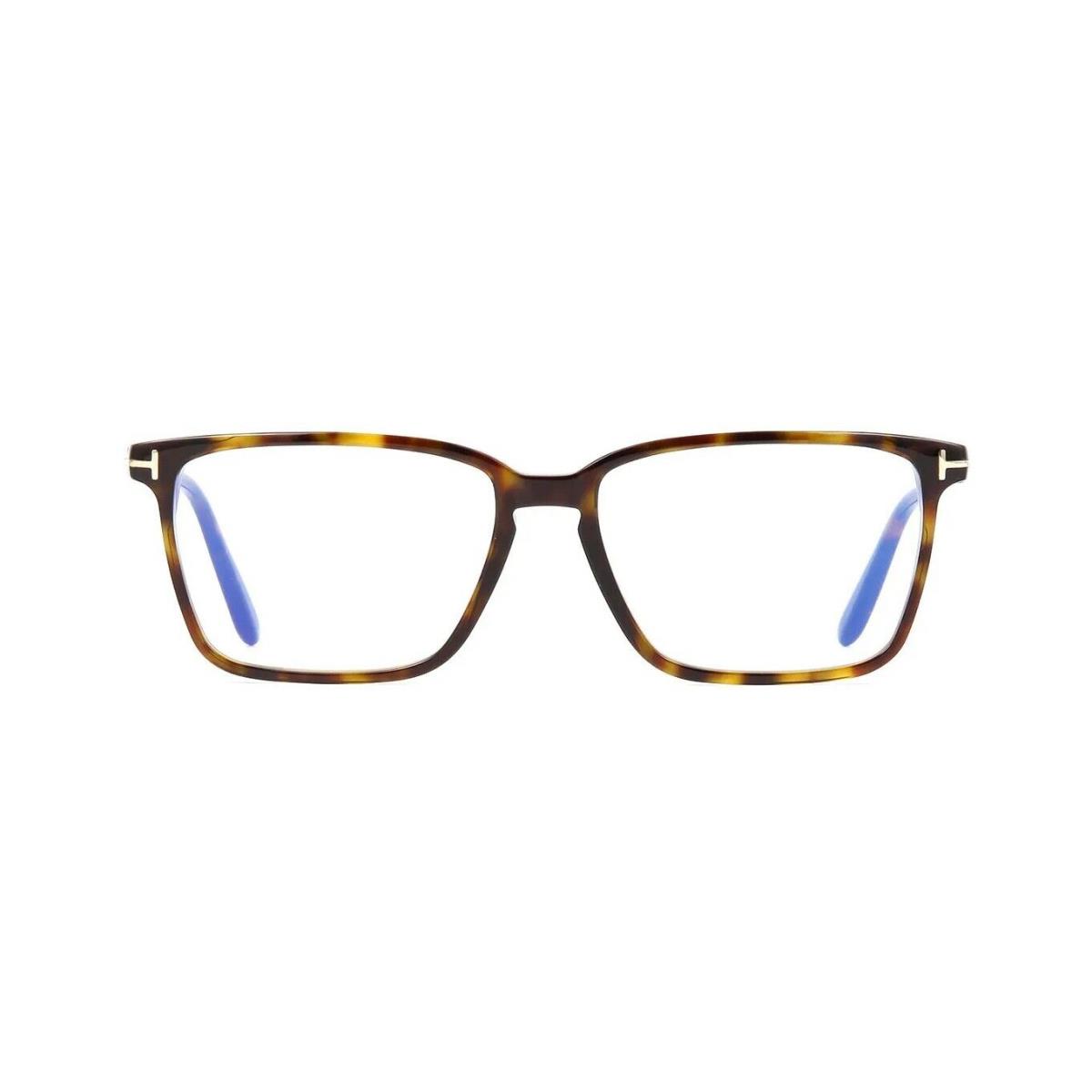 Tom Ford FT 5696-B Blue Block Dark Havana 052 Eyeglasses