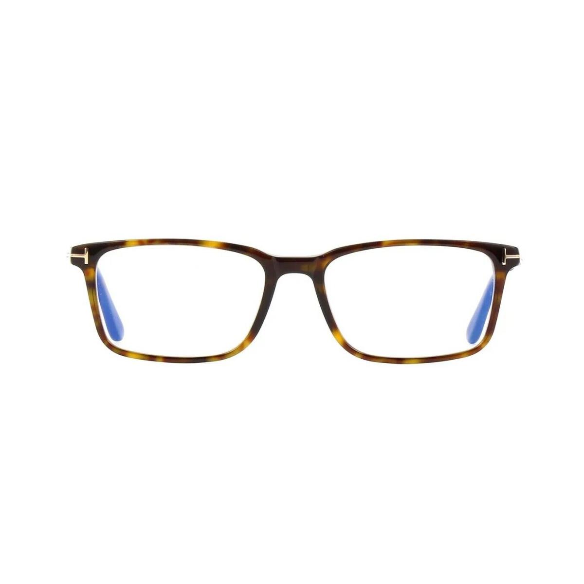 Tom Ford FT 5735-B Blue Block Dark Havana 052 Eyeglasses