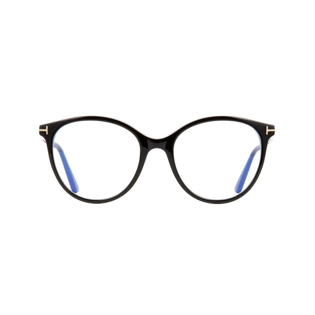 Tom Ford FT 5742-B Blue Block Shiny Black 001 Eyeglasses