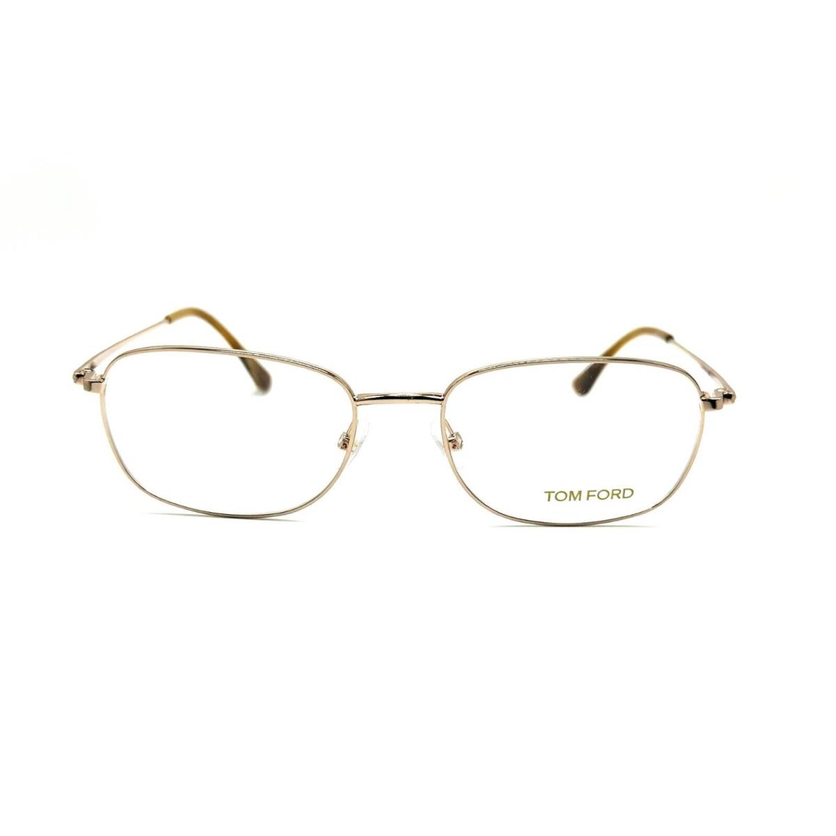 Tom Ford TF 5501 028 Shiny Rose Gold Women Eyeglasses 52mm 18 145