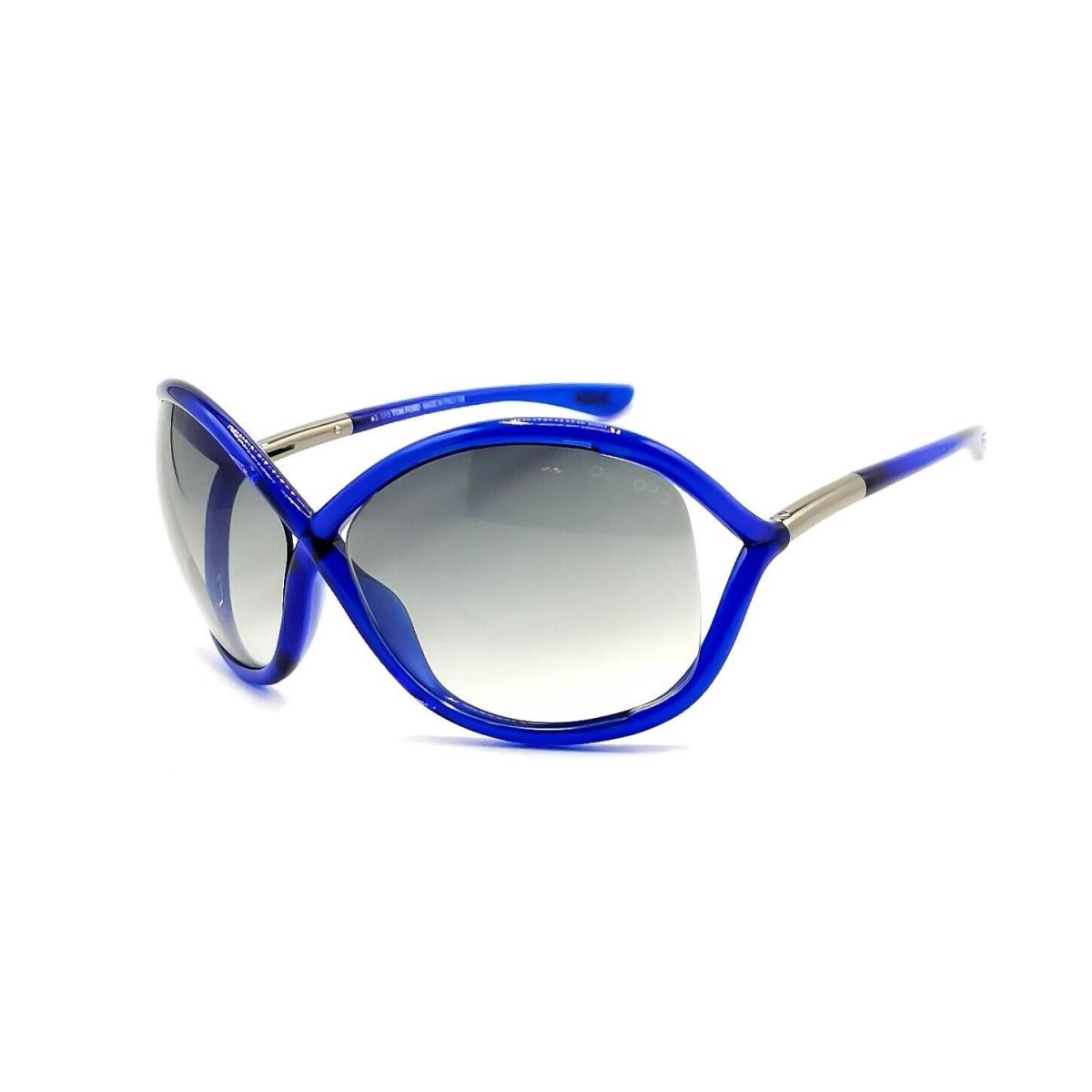 Tom Ford TF 0009 Whitney Sunglasses 90B Blue/gradient Gray 64