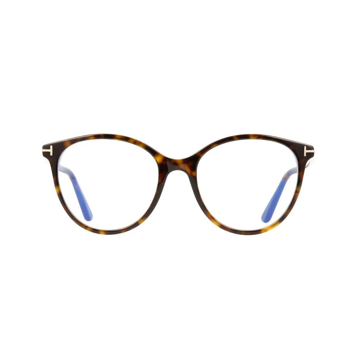 Tom Ford FT 5742-B Blue Block Dark Havana 052 Eyeglasses