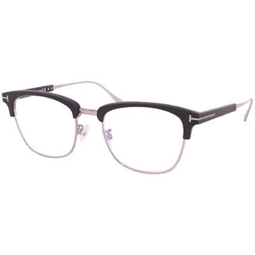 Tom Ford TF5590-F-B 002 Eyeglasses Black/dark Ruthenium Titanium Optical Frame