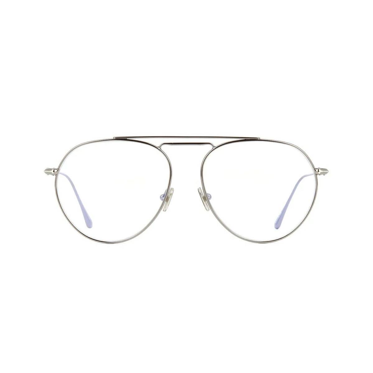 Tom Ford FT 5730-B Blue Block Shiny Anthracite 008 Eyeglasses