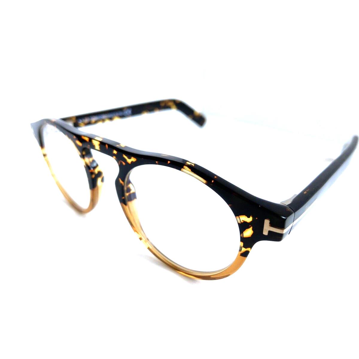 Tom Ford TF 562855 47mm Tortoise Ombre Round Men`s Women`s Eyeglasses Frame