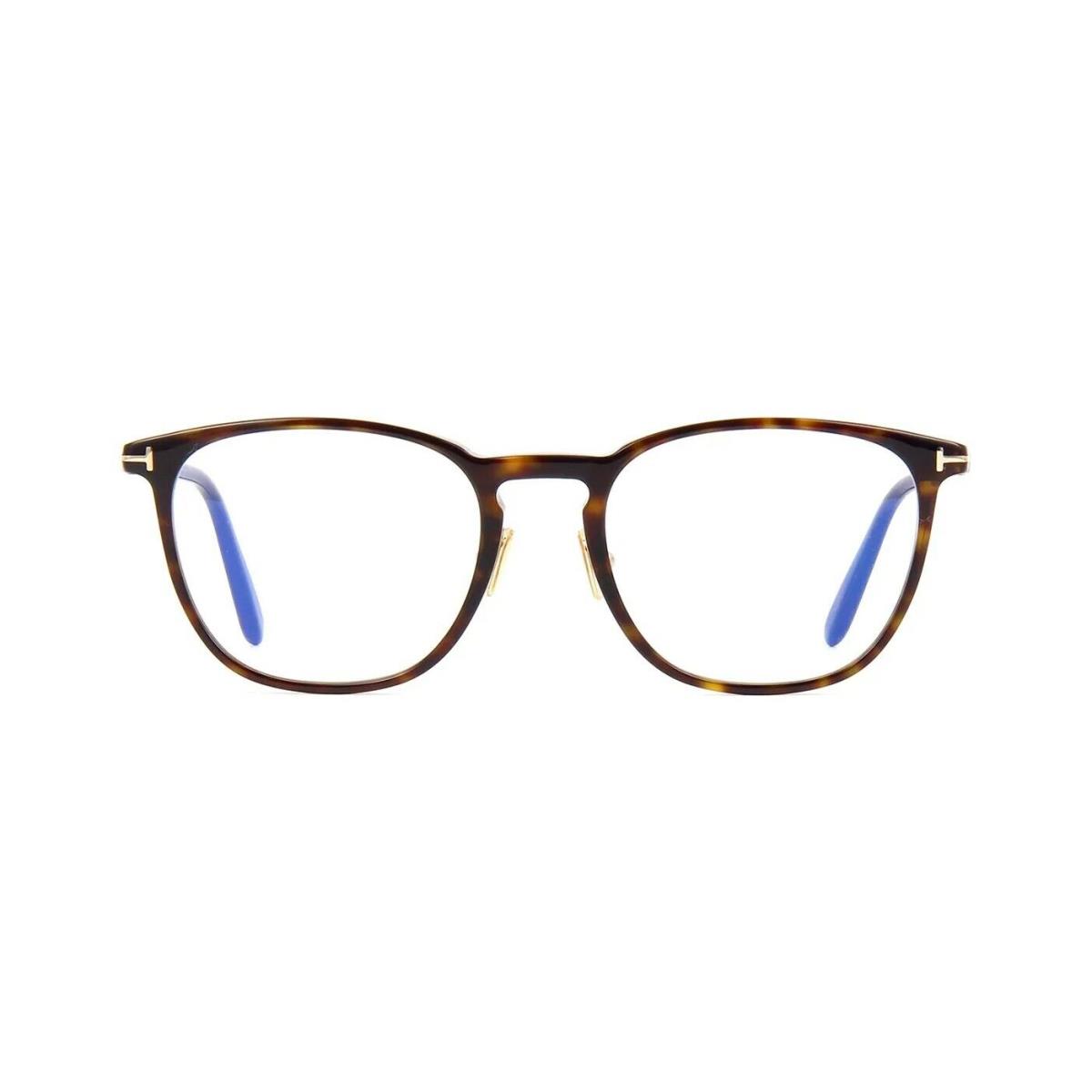 Tom Ford FT 5700-B Blue Block Dark Havana 052 Eyeglasses