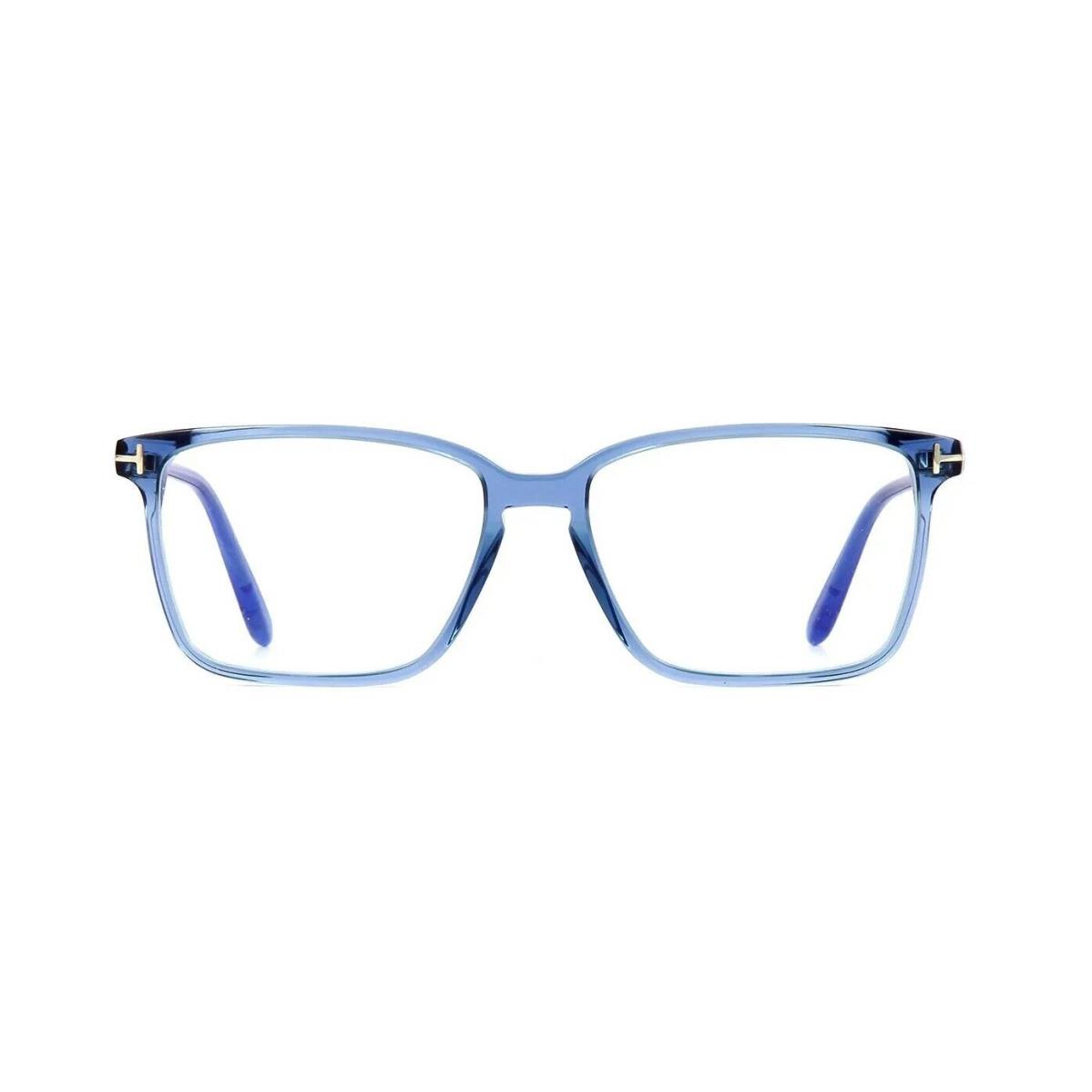 Tom Ford FT 5696-B Blue Block Blue Crystal 090 Eyeglasses