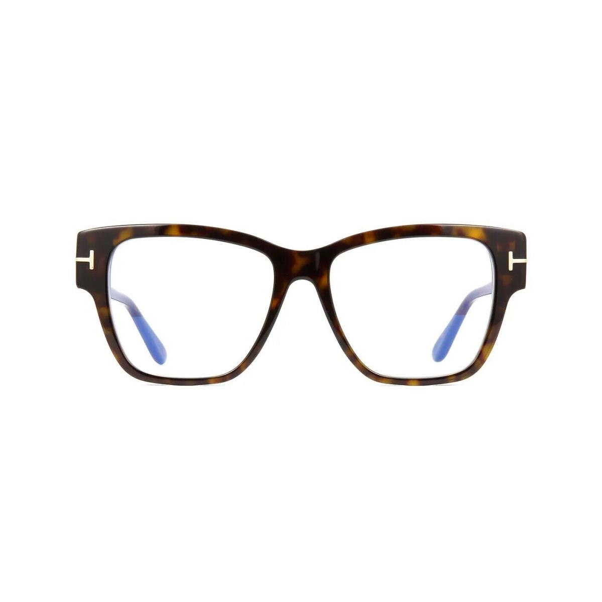 Tom Ford FT 5745-B Blue Block Dark Havana 052 Eyeglasses