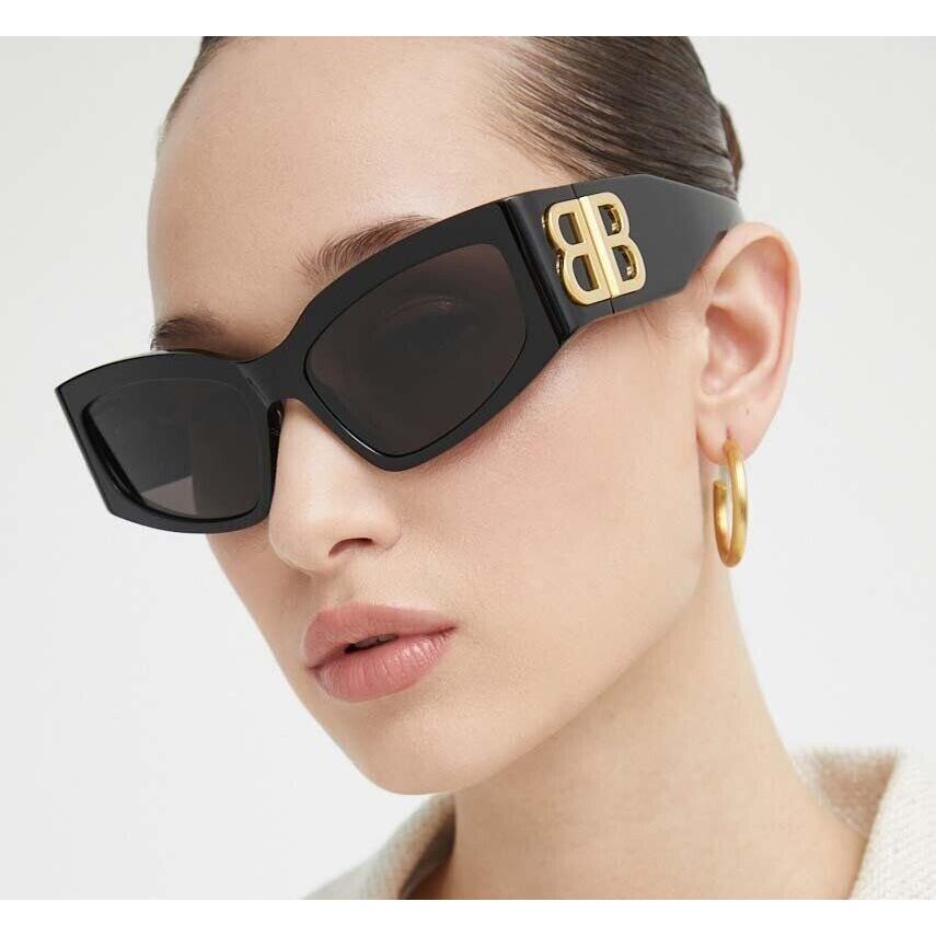 Balenciaga BB0321S-002 Black Sunglasses