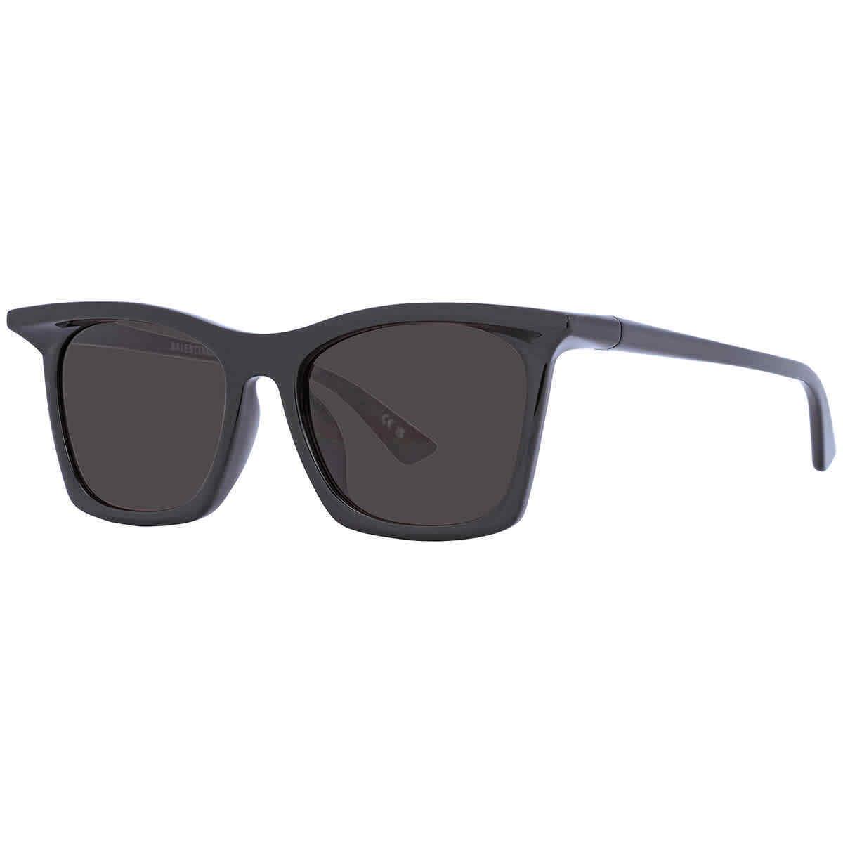 Balenciaga Grey Square Unisex Sunglasses BB0099SA 001 54 BB0099SA 001 54