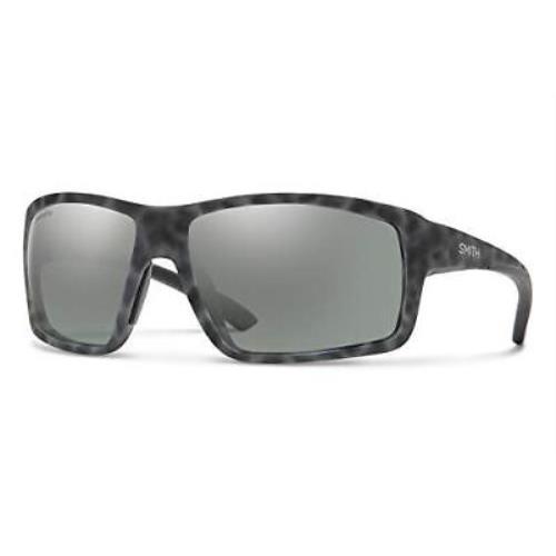 Smith Hookshot Polarized Sunglasses 62mm Large Ash Tortoise Chromapop Platinum