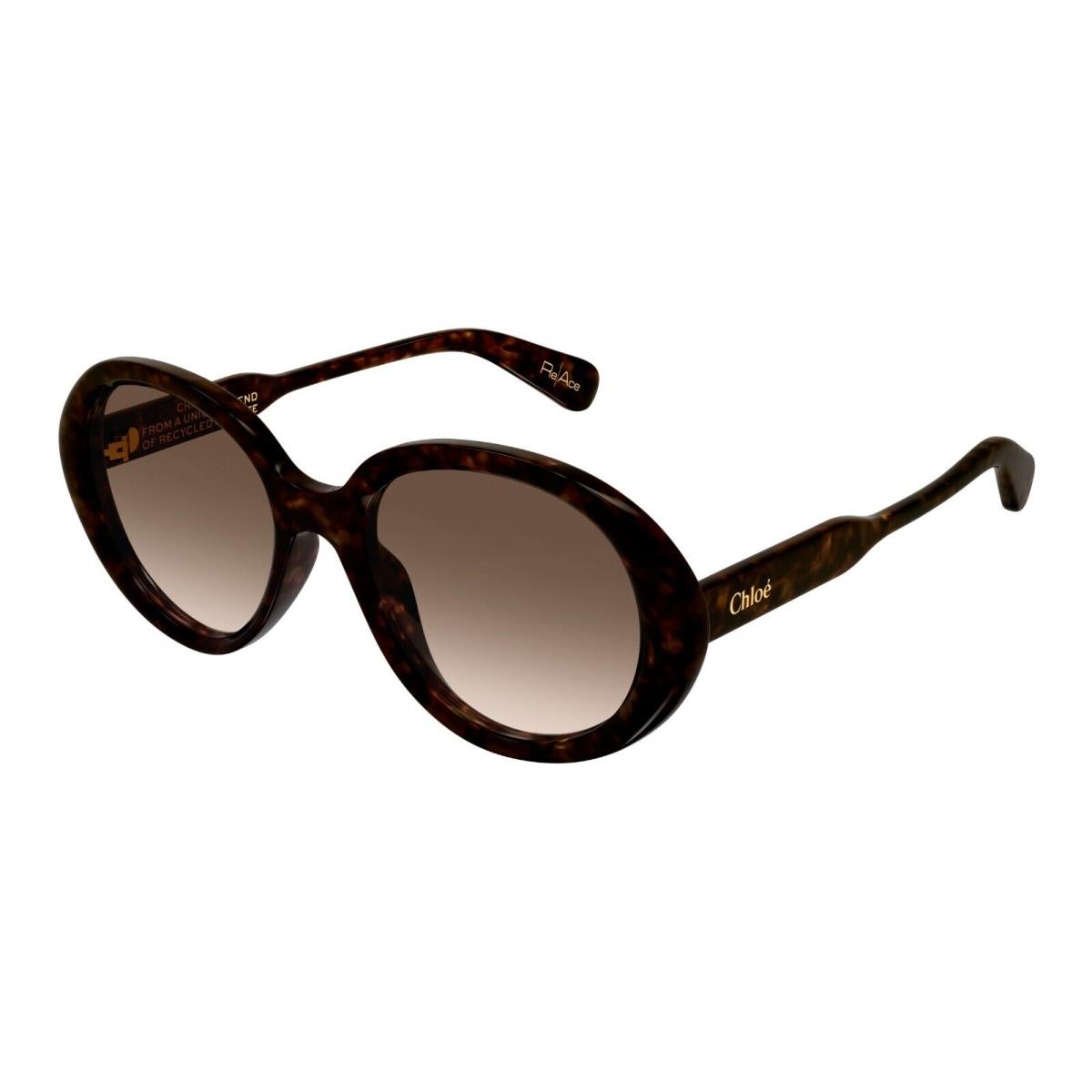 Chloé Chlo CH0221S Havana/brown Shaded 002 Sunglasses