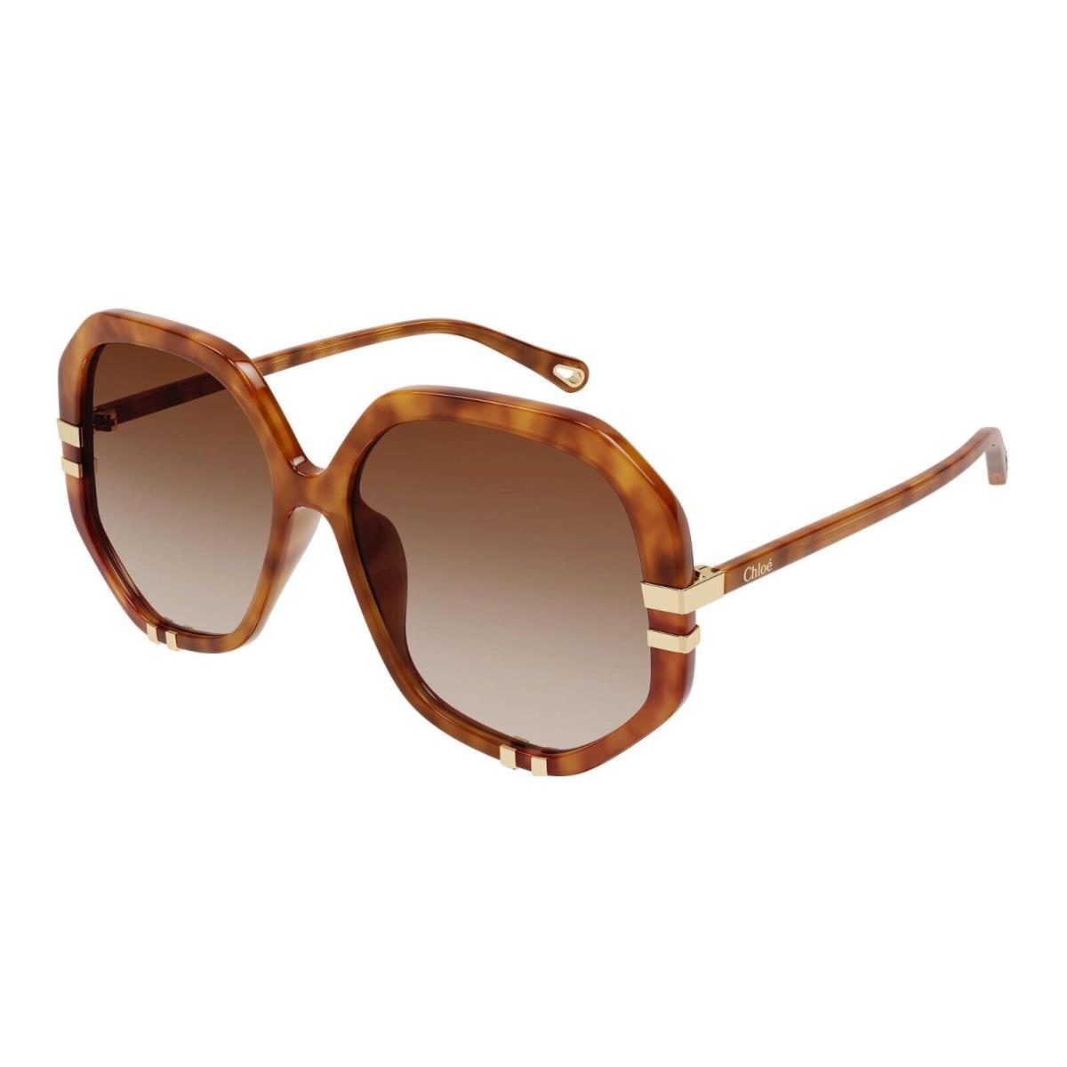 Chloé Chlo CH0105S Havana/brown Shaded 003 Sunglasses