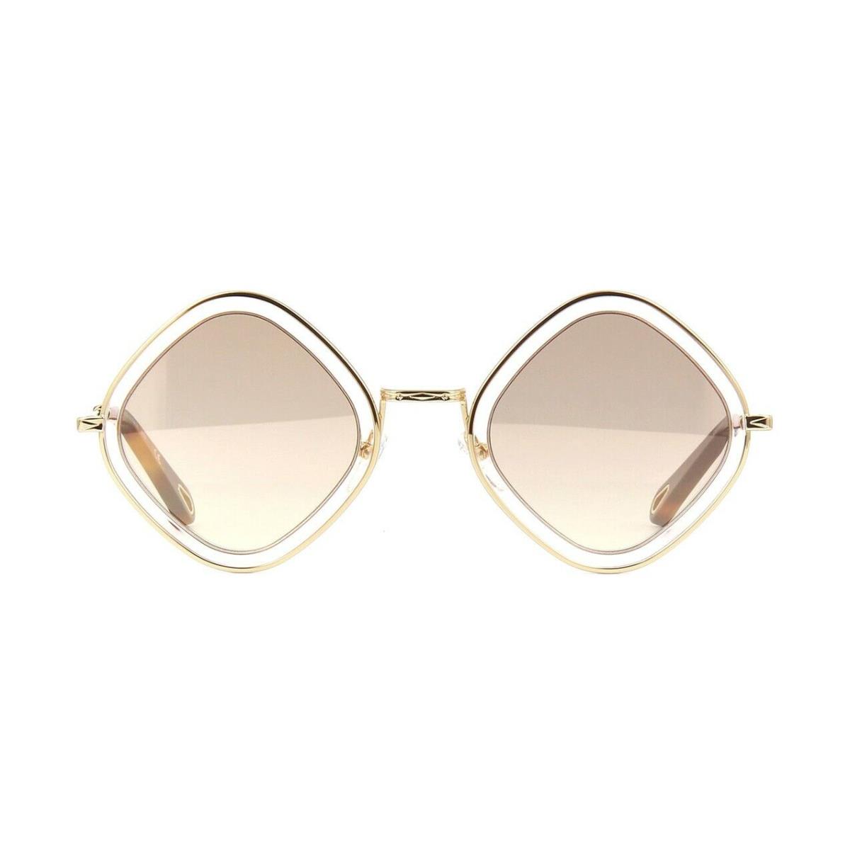 Chloe Tally CE165S Light Gold/grey Brown 877 Sunglasses