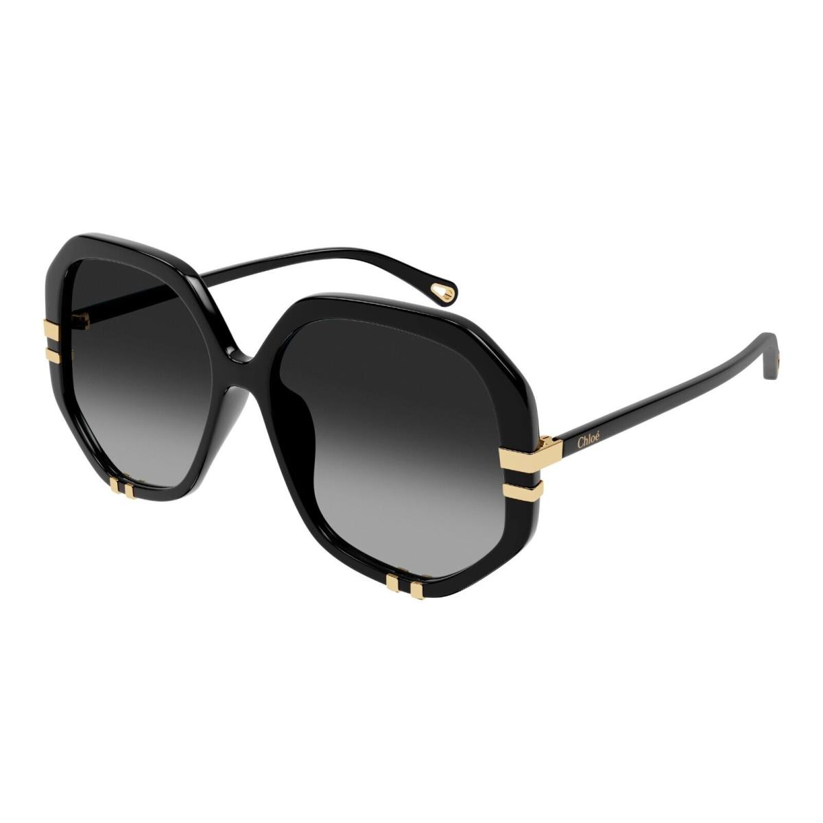 Chloé Chlo CH0105S Black/grey Shaded 008 Sunglasses