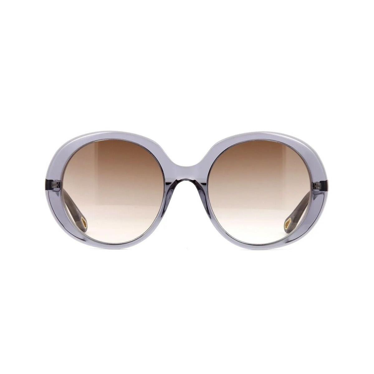 Chloé Chlo Esther CH0007S Grey Crystal/brown Shaded 003 Sunglasses