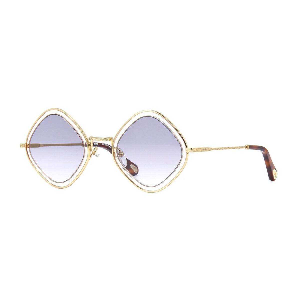 Chloe Tally CE165S Gold/blue Shaded 879 Sunglasses