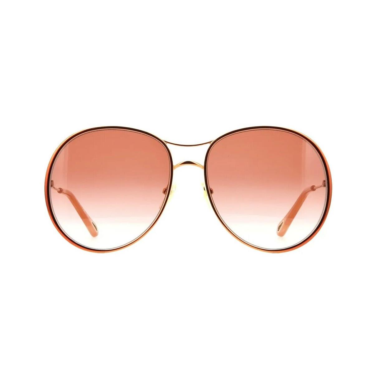 Chloé Chlo Irene CH0016S Brown and Gold/orange Shaded 003 Sunglasses