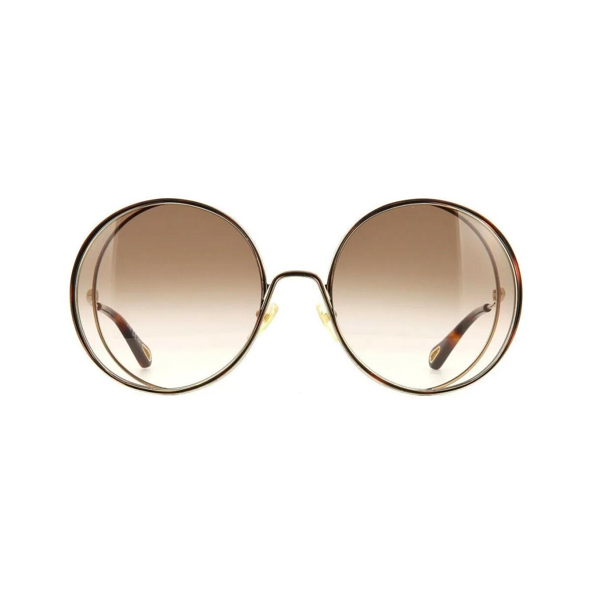 Chloé Chlo Hanah CH0037S Havana/brown Shaded 001 Sunglasses