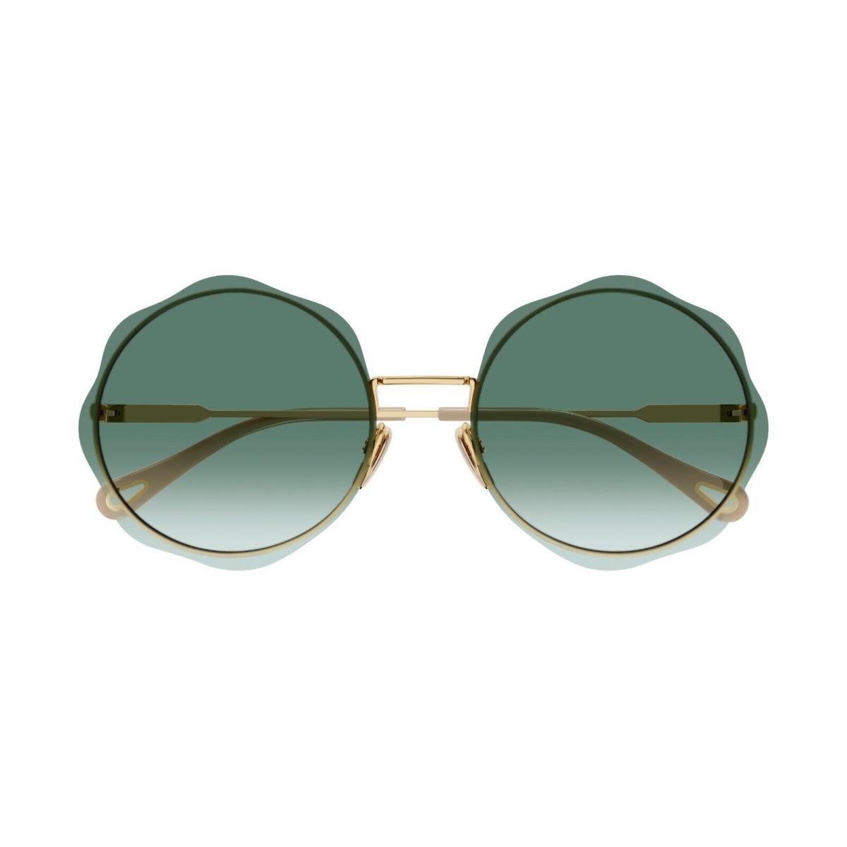 Chloé Chlo CH0202S Gold/green Shaded 002 Sunglasses