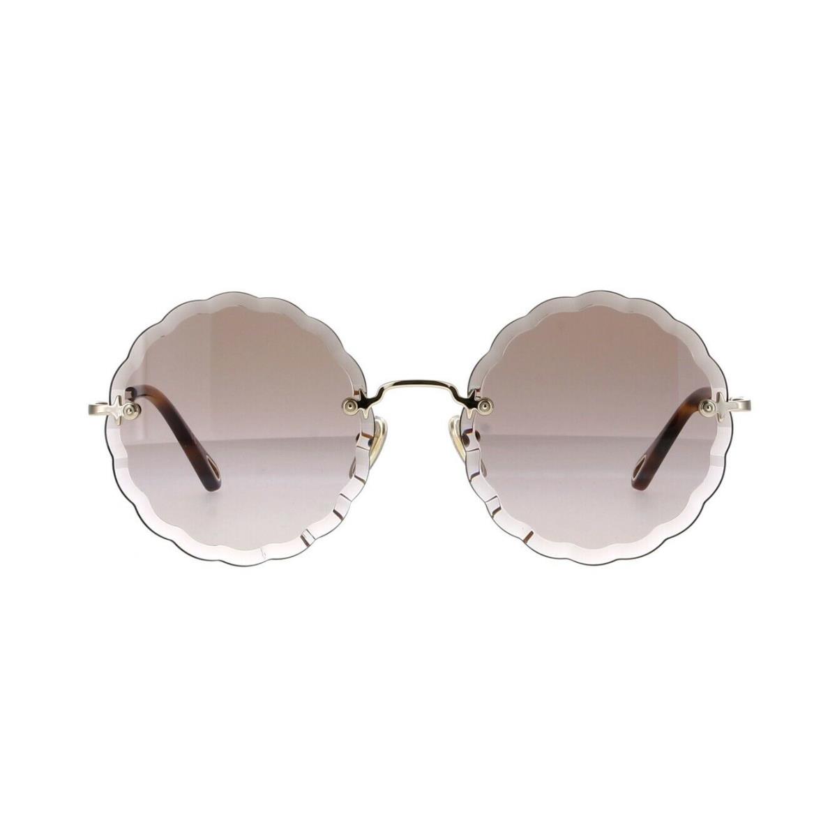 Chloe Rosie CH0047S Gold/brown Shaded 001 Sunglasses