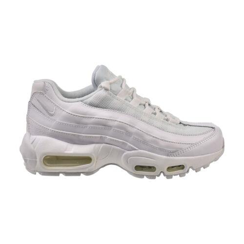 Nike Air Max 95 Recraft GS Big Kids` Shoes Triple White CJ3906-100 - Triple White