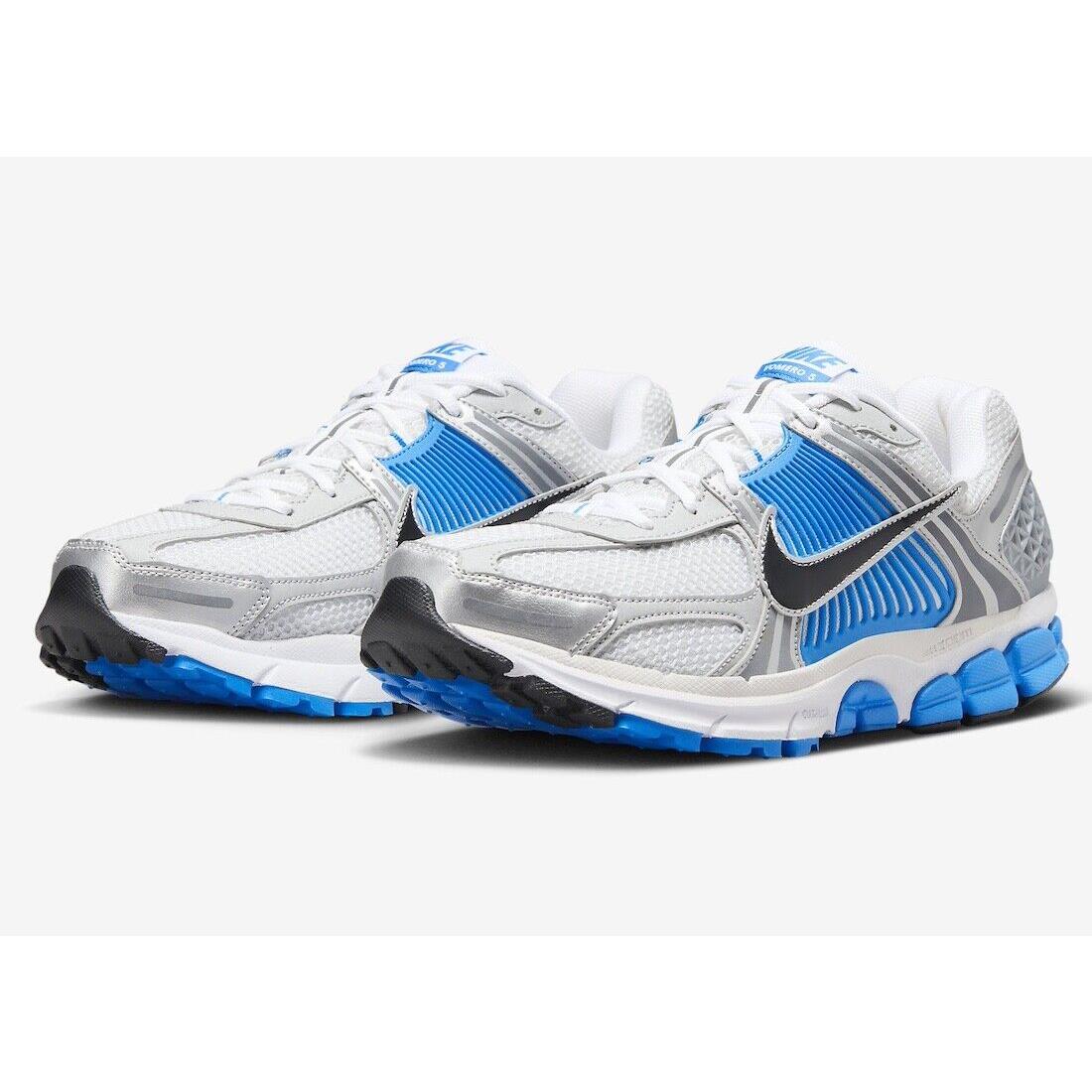 Nike Zoom Vomero 5 Metallic Silver Photo Blue FJ4151-100 Running Shoes Sneakers